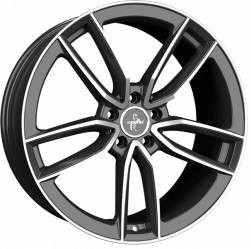 Keskin Tuning KT21 8x18 5*112 Et:30 Dia:66,6 Palladium_Front_Polish