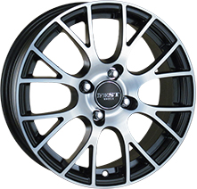 Прома GTL 6,5x16 4*100 Et:50 Dia:60,1 алмаз матовый